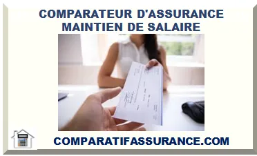 COMPARATEUR D'ASSURANCE MAINTIEN DE SALAIRE 2025